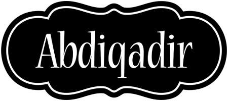 Abdiqadir welcome logo