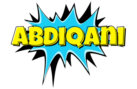 Abdiqani amazing logo