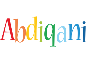 Abdiqani birthday logo