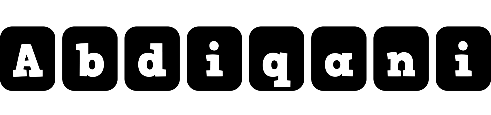 Abdiqani box logo