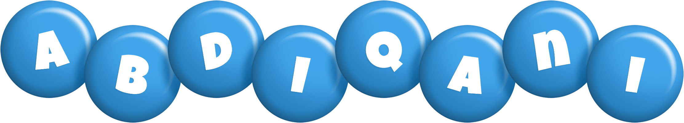 Abdiqani candy-blue logo
