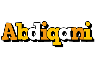 Abdiqani cartoon logo