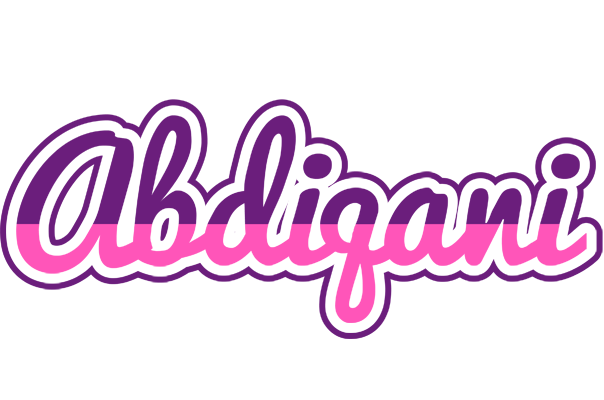 Abdiqani cheerful logo