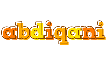 Abdiqani desert logo