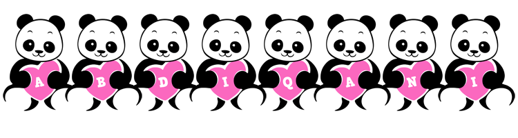 Abdiqani love-panda logo