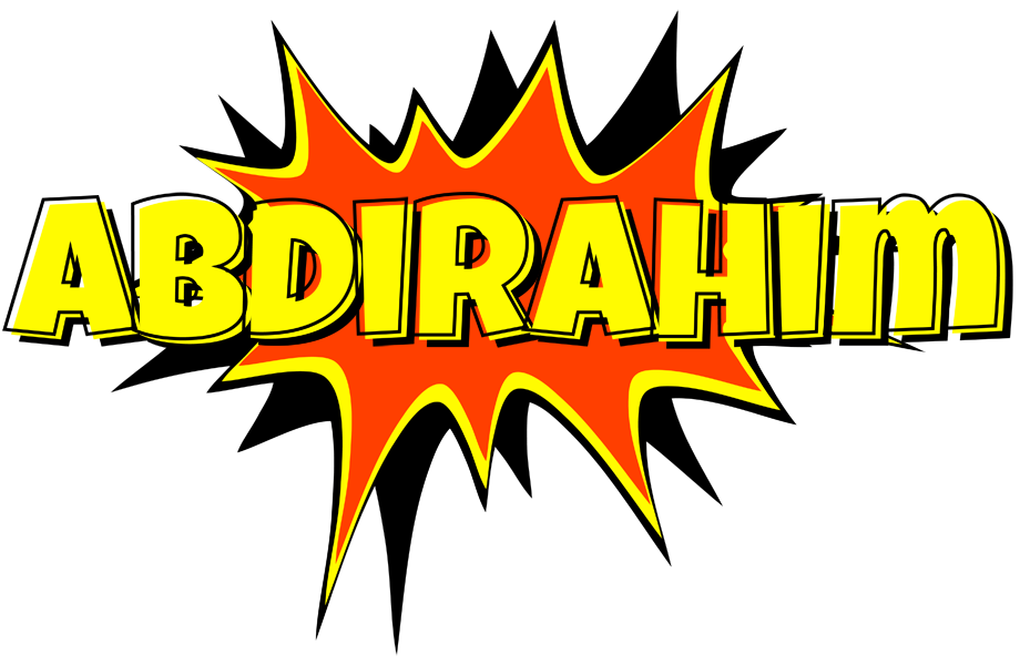 Abdirahim bazinga logo