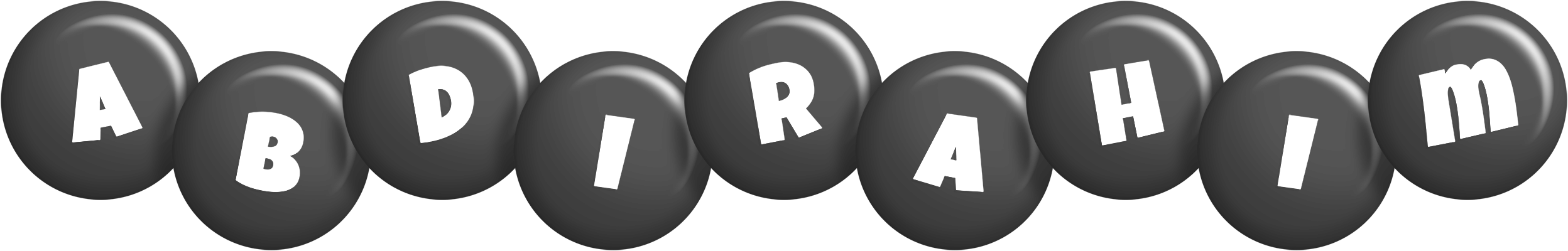 Abdirahim candy-black logo