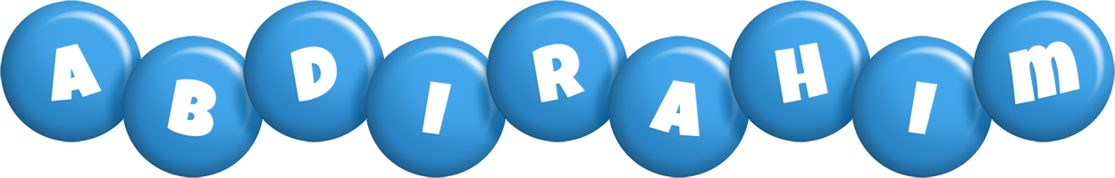 Abdirahim candy-blue logo