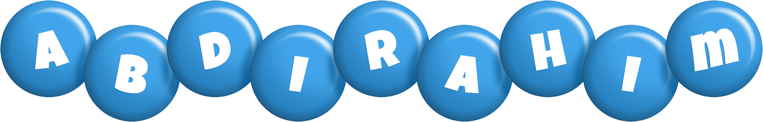 Abdirahim candy-blue logo