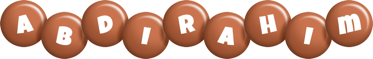 Abdirahim candy-brown logo