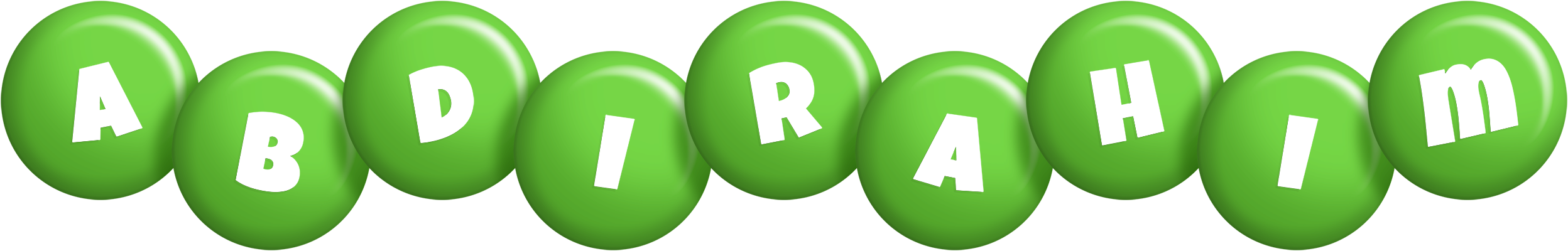 Abdirahim candy-green logo
