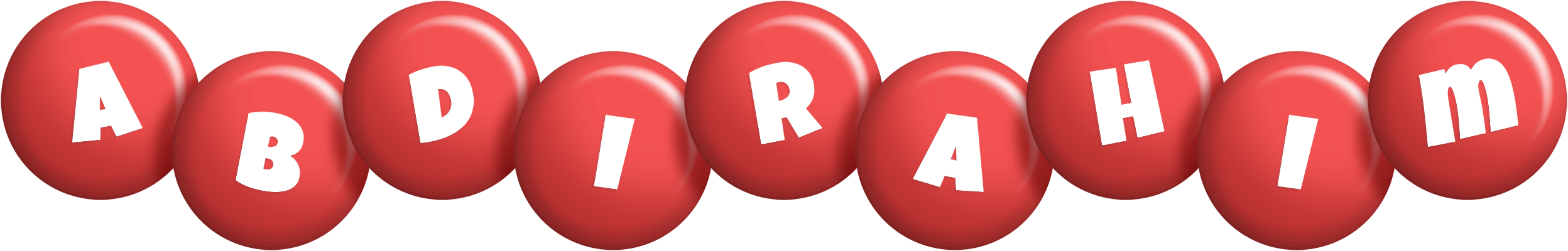 Abdirahim candy-red logo