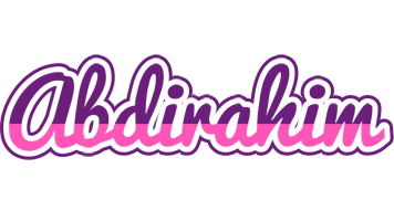 Abdirahim cheerful logo