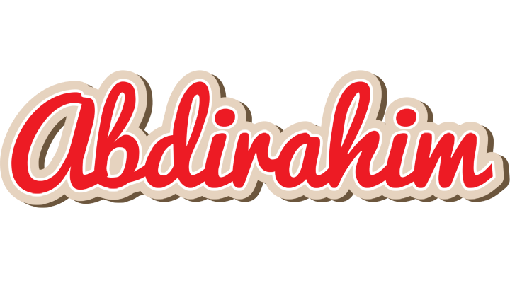 Abdirahim chocolate logo