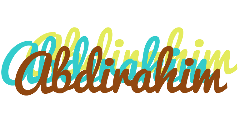 Abdirahim cupcake logo