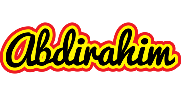 Abdirahim flaming logo