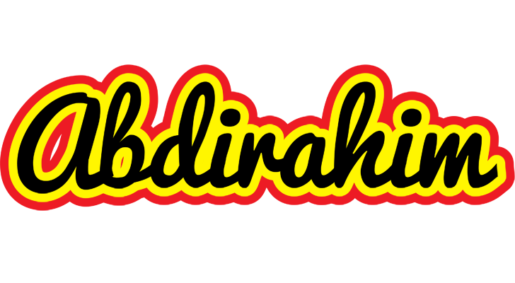 Abdirahim flaming logo