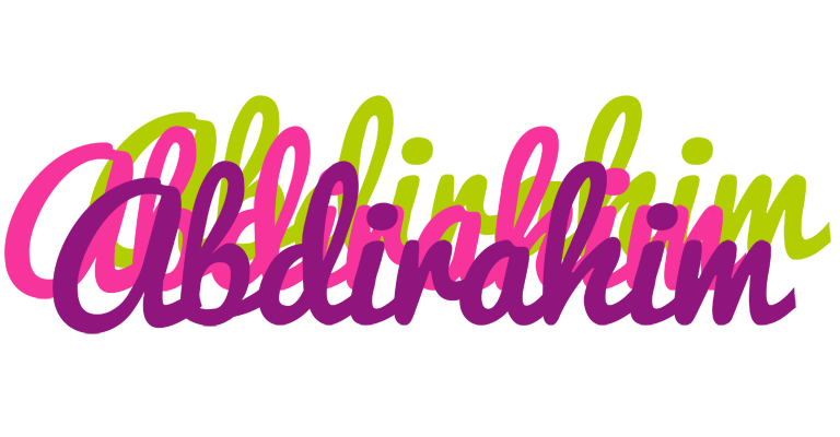 Abdirahim flowers logo