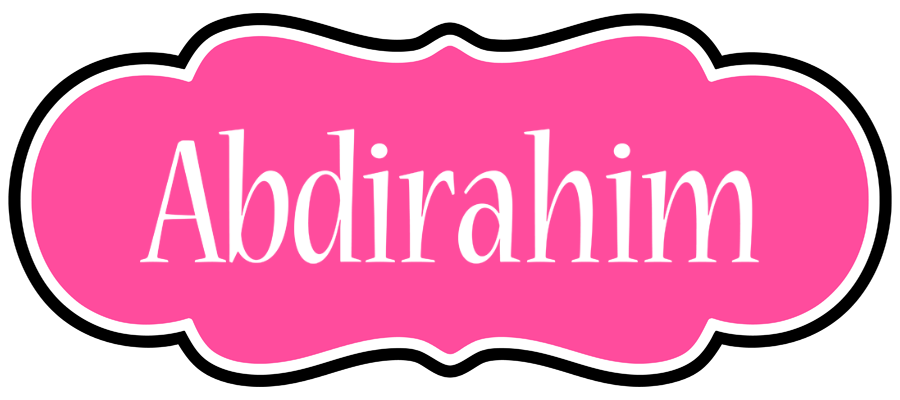 Abdirahim invitation logo