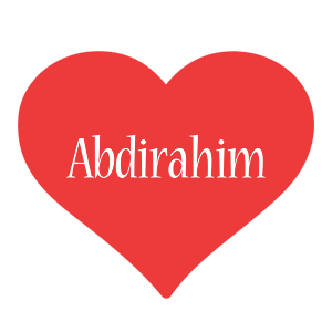 Abdirahim love logo