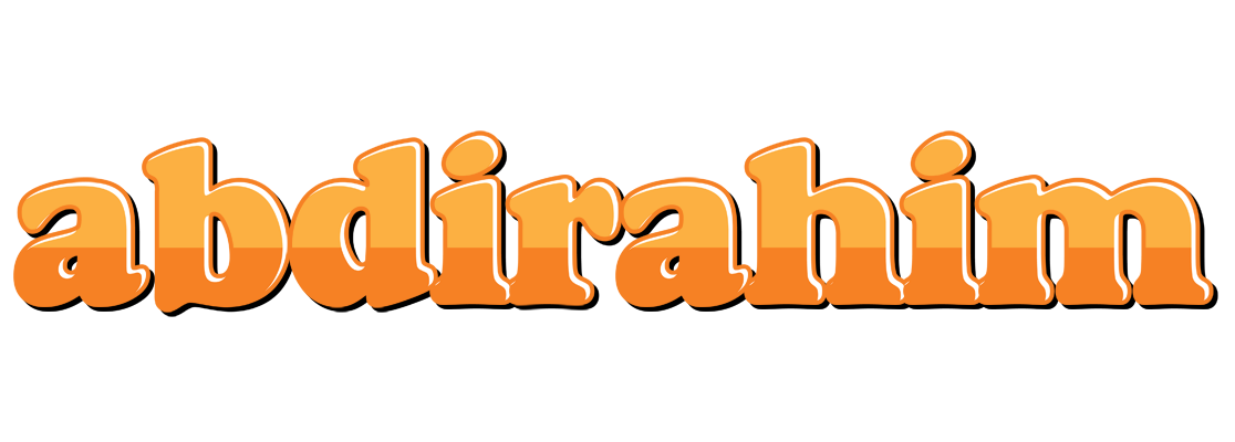 Abdirahim orange logo