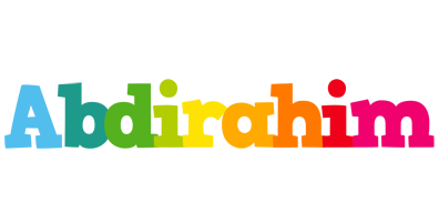 Abdirahim rainbows logo