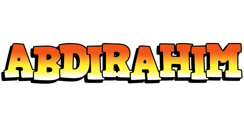 Abdirahim sunset logo