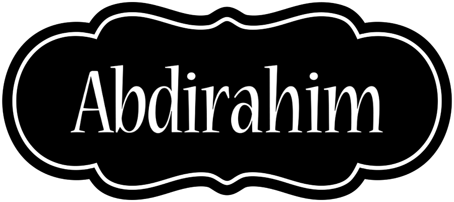 Abdirahim welcome logo