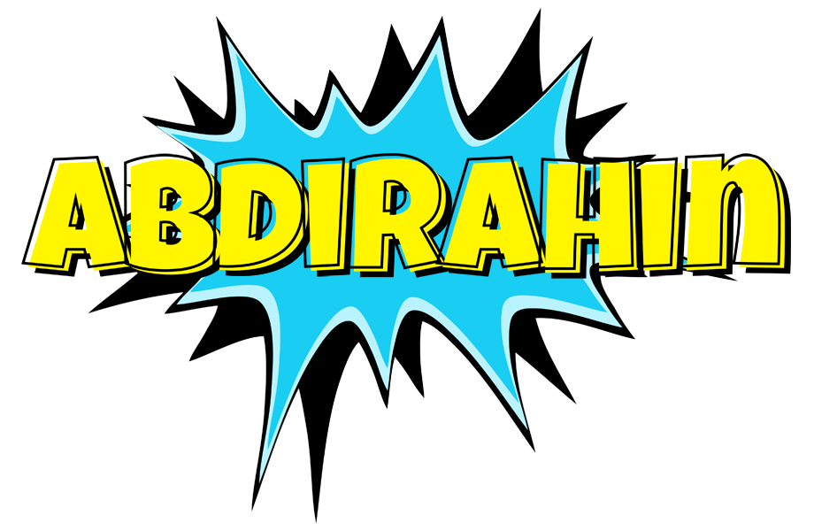 Abdirahin amazing logo