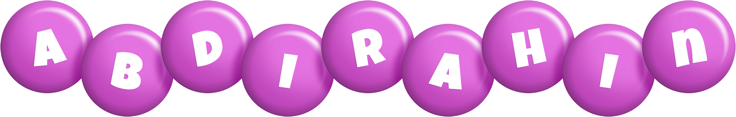 Abdirahin candy-purple logo