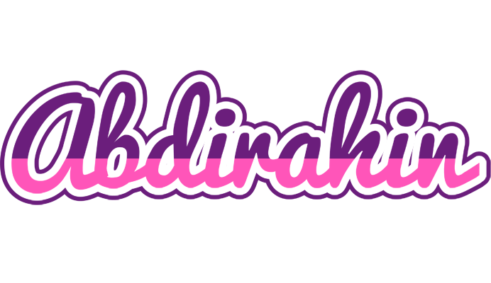 Abdirahin cheerful logo