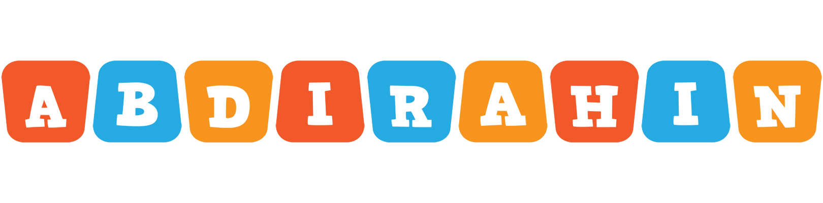 Abdirahin comics logo