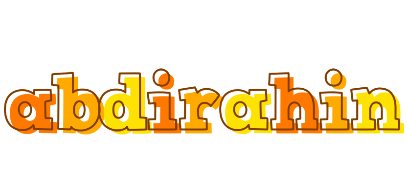 Abdirahin desert logo