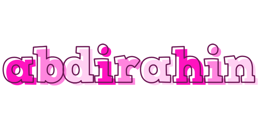 Abdirahin hello logo