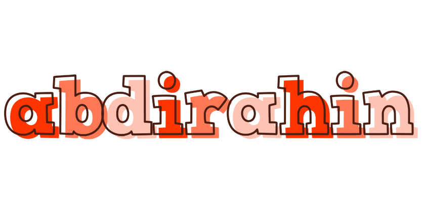 Abdirahin paint logo