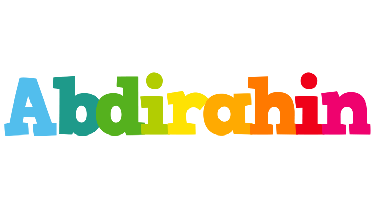 Abdirahin rainbows logo