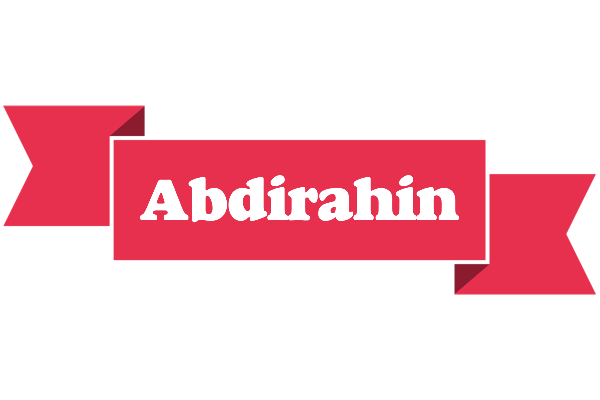 Abdirahin sale logo
