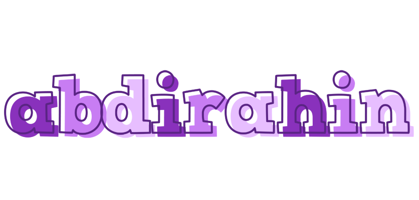 Abdirahin sensual logo