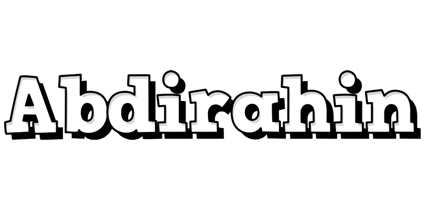 Abdirahin snowing logo