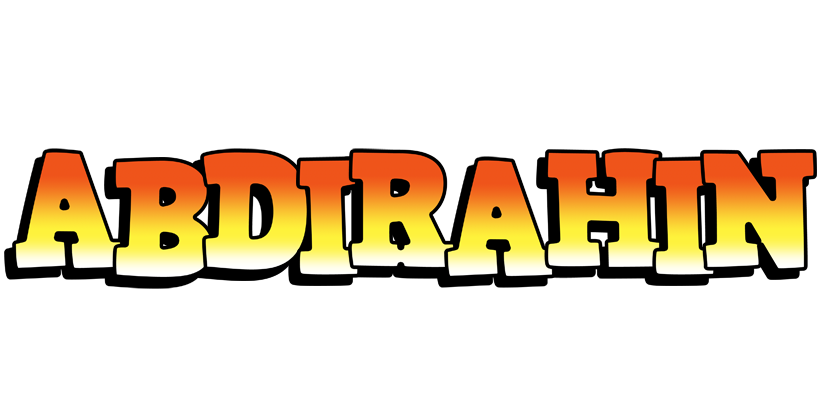 Abdirahin sunset logo