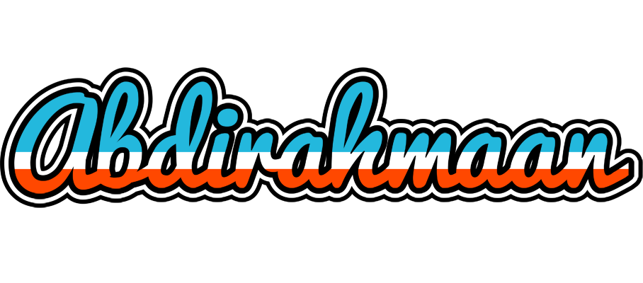 Abdirahmaan america logo