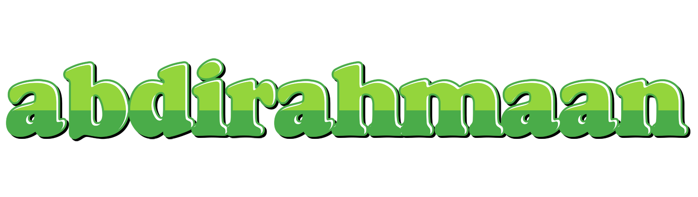 Abdirahmaan apple logo