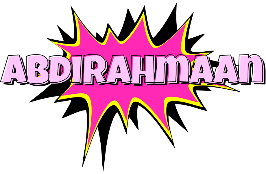 Abdirahmaan badabing logo