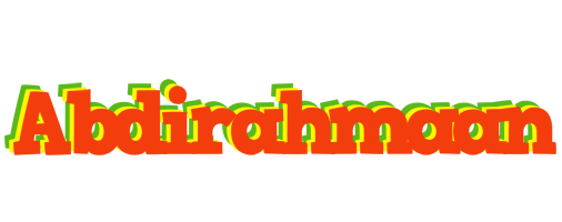 Abdirahmaan bbq logo