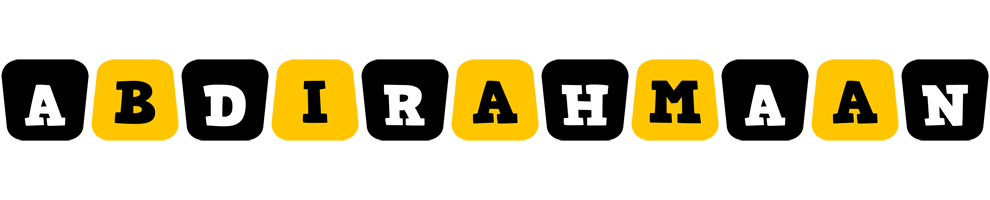 Abdirahmaan boots logo