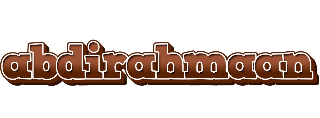 Abdirahmaan brownie logo