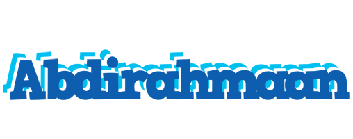 Abdirahmaan business logo