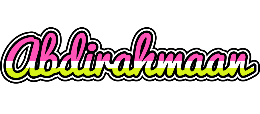 Abdirahmaan candies logo