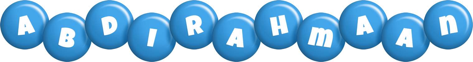 Abdirahmaan candy-blue logo