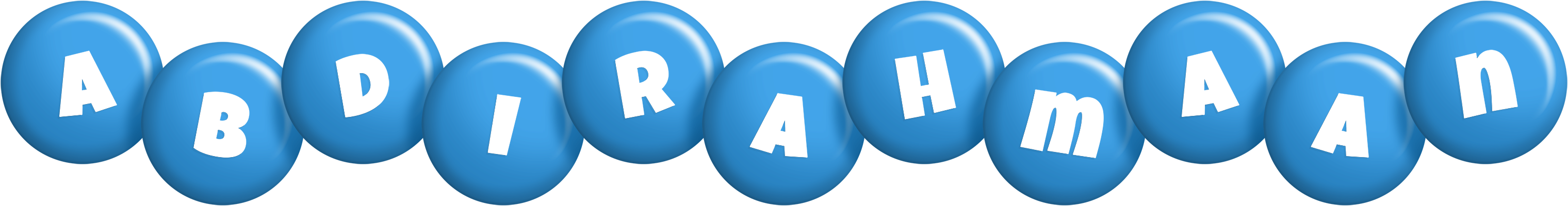 Abdirahmaan candy-blue logo